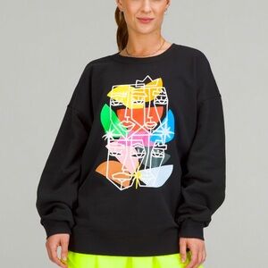 Lululemon oversized crewneck *Pride